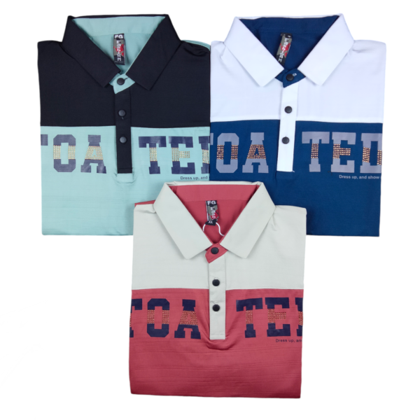 3 Pc Combo Polo T-Shirt