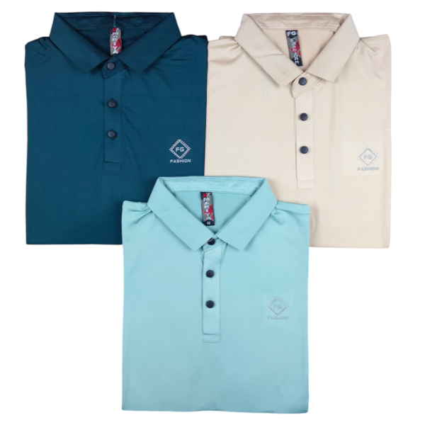 3 Pc Combo Polo T-Shirt