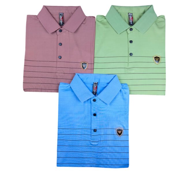 3 Pc Combo Polo T-Shirt