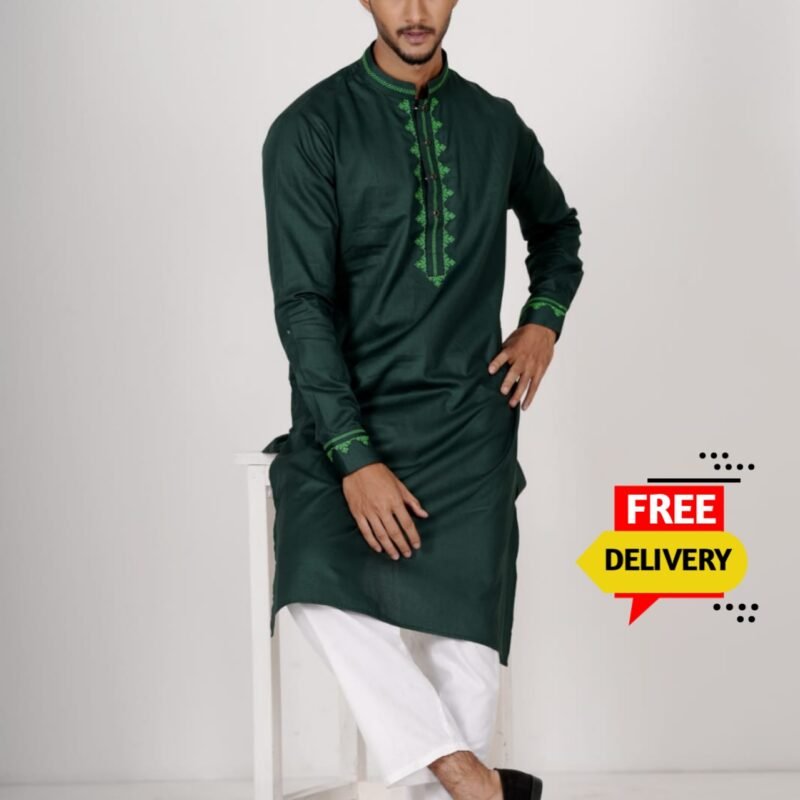 Fancy Cotton Panjabi